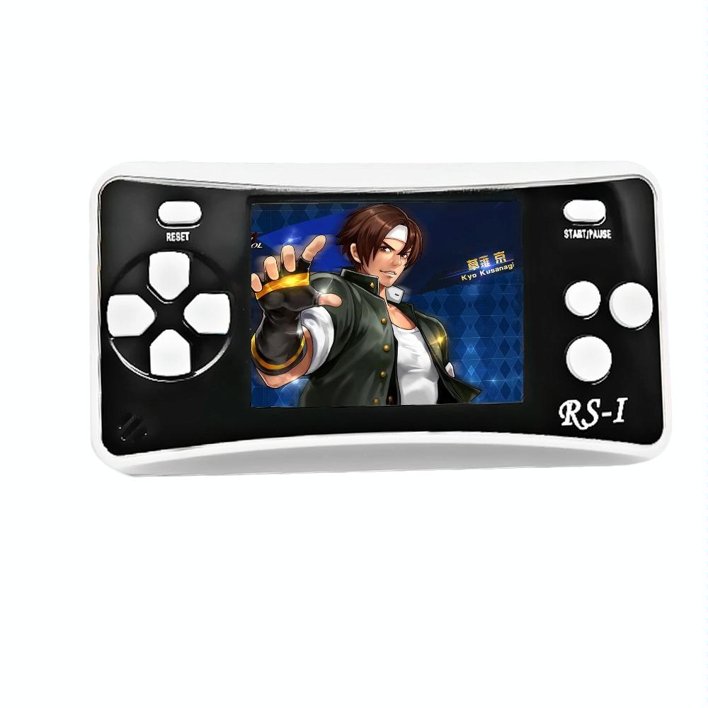 Retro Handheld Game Console With 152 Built-In Games - 2.5 Lcd 8-Bit True Colour - Black