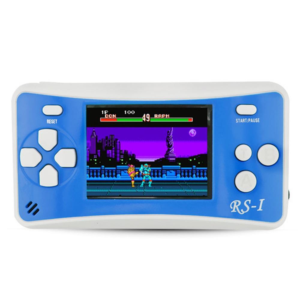 Retro Handheld Game Console With 152 Built-In Games - 2.5 Lcd 8-Bit True Colour - Black