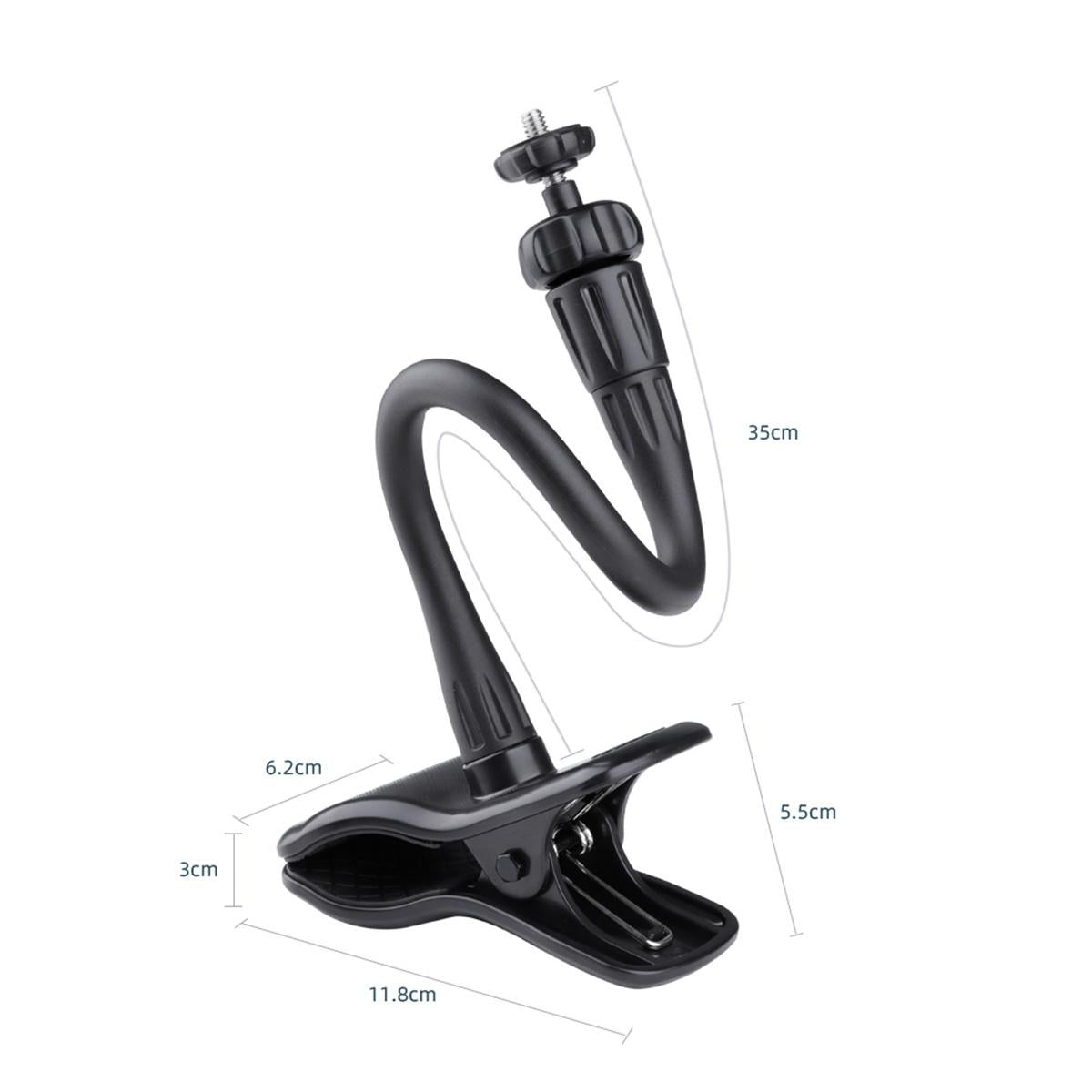 Adjustable Desktop Phone Holder with Flexible Arm