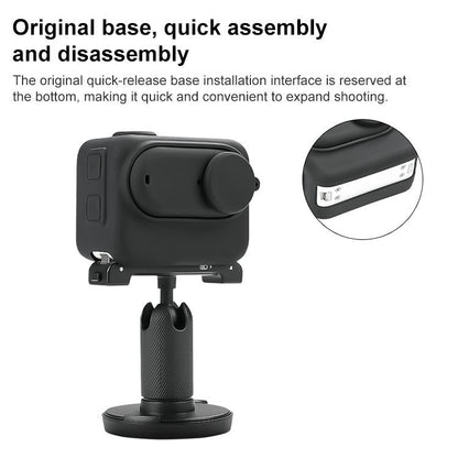 Insta360 Go 3 Silicone Case with Lens Cap and Strap - Black