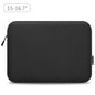 15-16.7 Inch Laptop Briefcase Bag with Zipper for 16 Inch Sleeve - Black