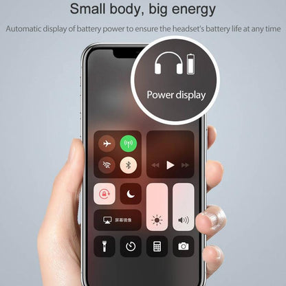 Mini In-ear Unilateral Bluetooth Earphone - X9 Wireless 5.0 - Black