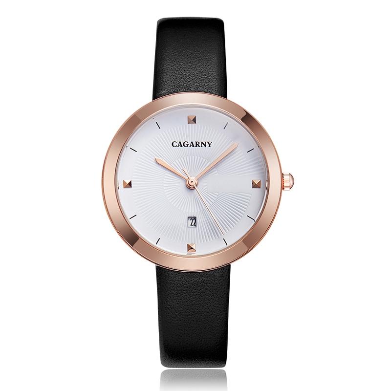 Waterproof Steel Band Quartz Watch - Fashion Life - Black