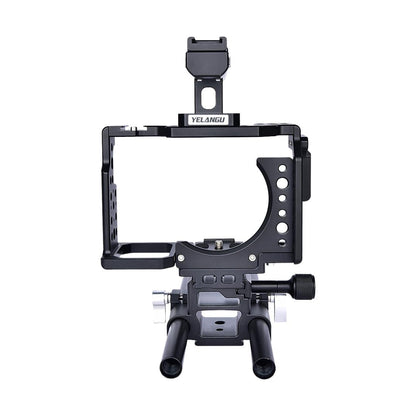 Camera Cage Stabilizer For Video - Black for Sony A7