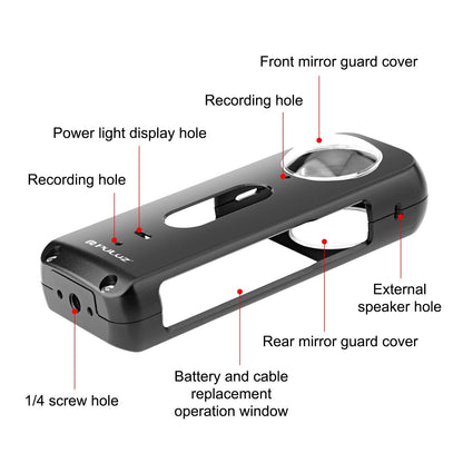Metal Protective Cage for Insta360 X3 with Lens Protector
