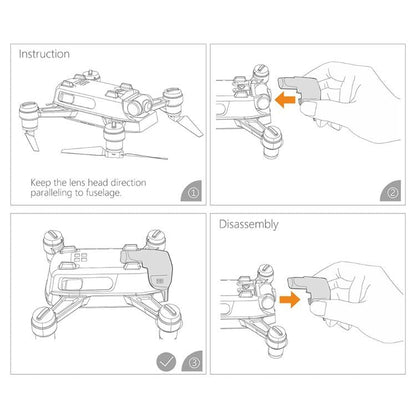 Protective Gimbal Hood for Dji Spark Camera - Compact Design