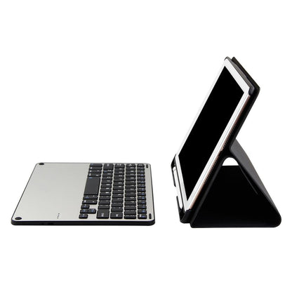 Bluetooth Keyboard & Tablet Case For Ipad Air / Pro 9.7 - Detachable Aluminum Alloy Imitation Cloth Sleep / Water Repellent - Black