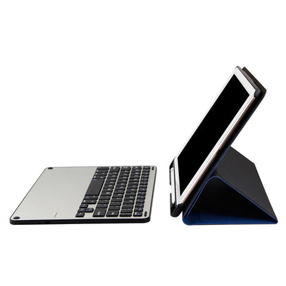 Bluetooth Keyboard & Tablet Case For Ipad Air / Pro 9.7 - Detachable Aluminum Alloy Imitation Cloth Sleep / Water Repellent - Black