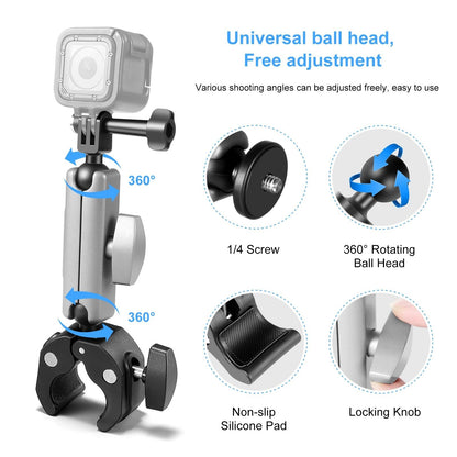 Motorcycle Pliers Mount with Adapter and Screw