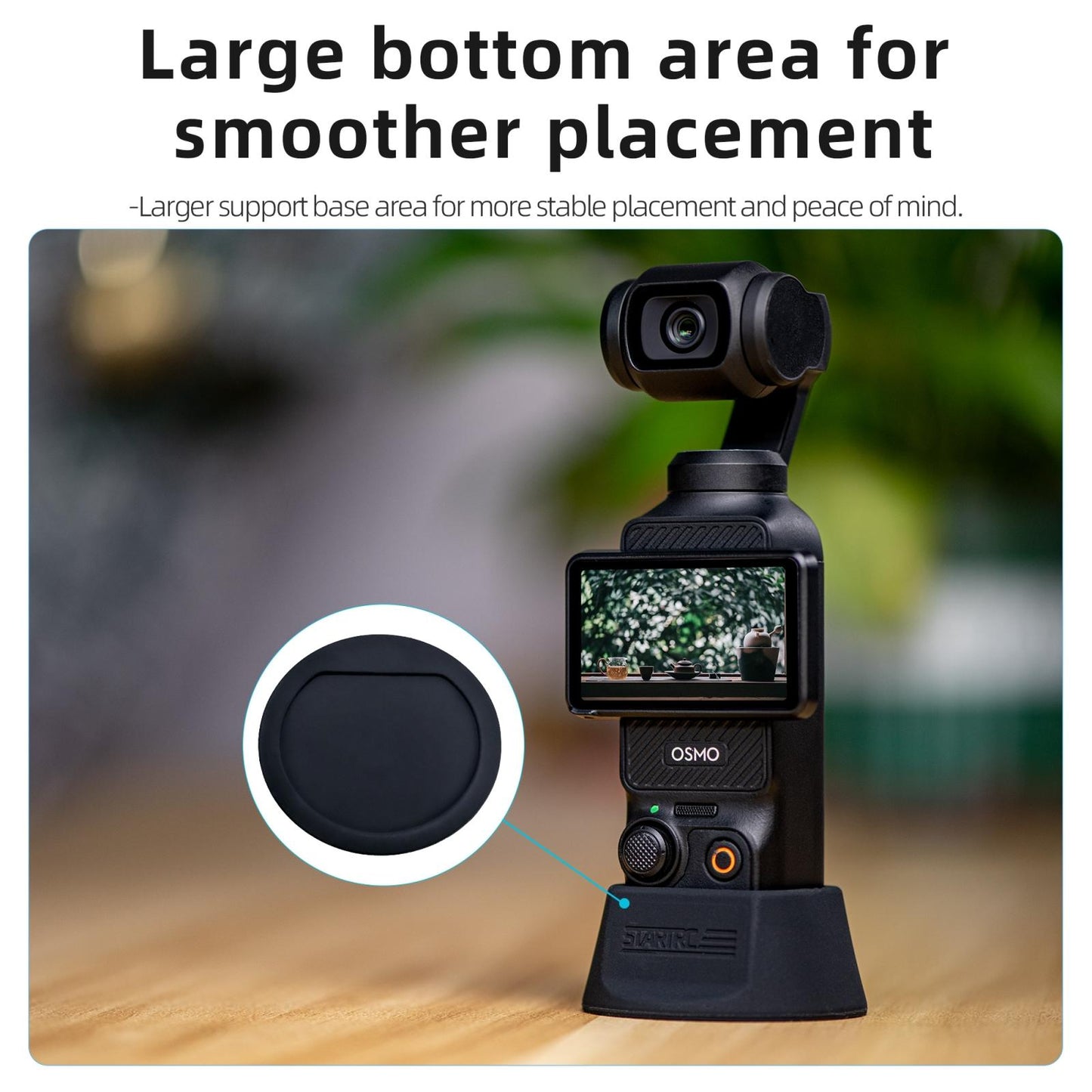Silicone Desktop Base for Dji Pocket 3 - Bracket
