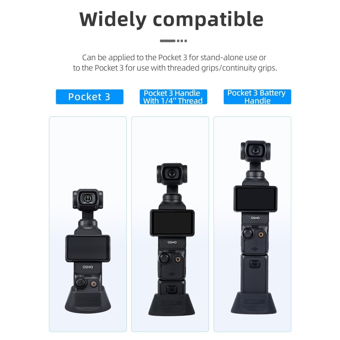 Silicone Desktop Base for Dji Pocket 3 - Bracket
