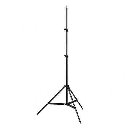 Aluminum Light Stand For Studio Flash - 2.0M Height - Black