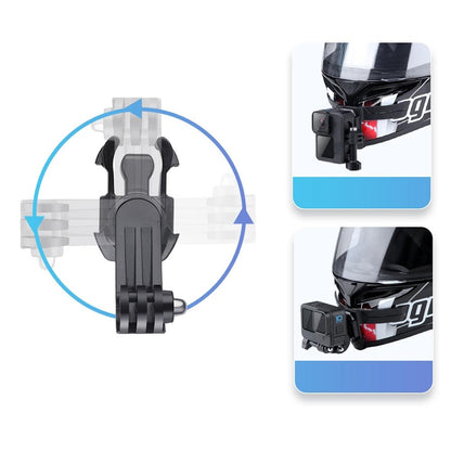 360 Degree Rotating J-Hook Mount For Versatile Use