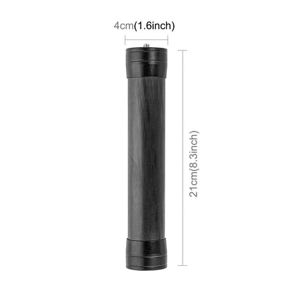 Lightweight Carbon Fiber Monopod for Dji Moza Feiyu Zhiyun Gimbals - Black
