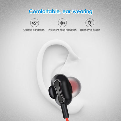 Wireless Bluetooth Earphones with High-fidelity Mic - 5.0 - Black