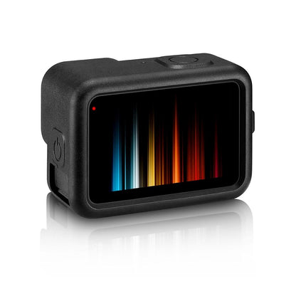 Silicone Case with Wrist Strap and Lens Cover for Gopro Hero 9-12 - Black