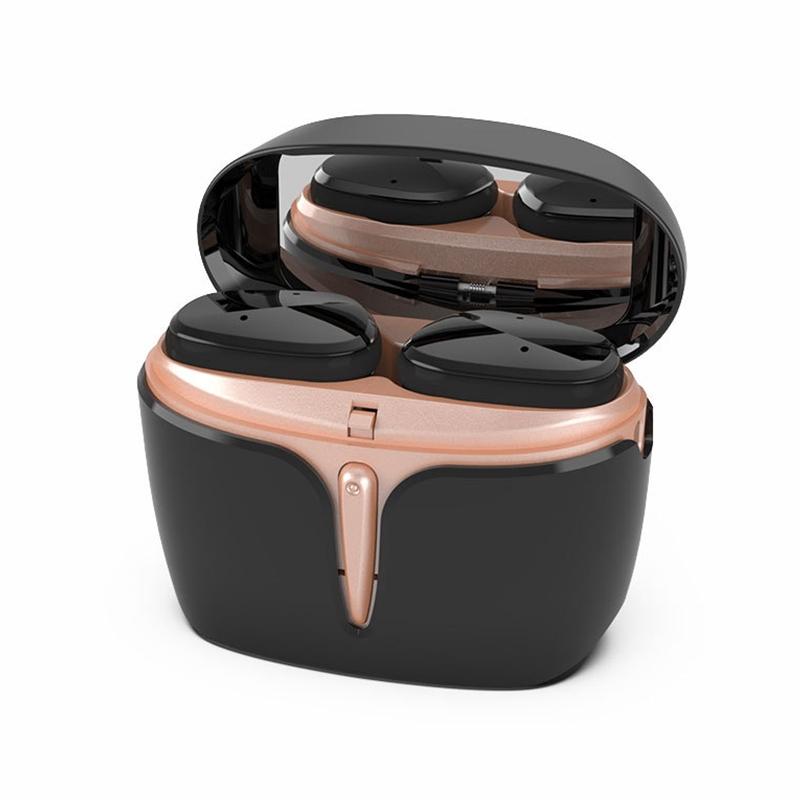 Waterproof True Wireless Bluetooth Earphones - Sports 5.0 - Black