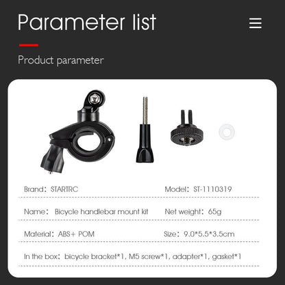 Universal Bike Mount for Dji Action Cameras