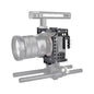 Video Camera Cage Stabilizer For Sony A7K / A72 / A73 / A7S2 / A7R3 / A7R2 / A7X Black