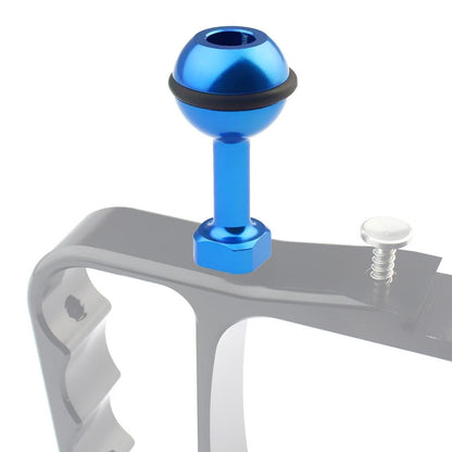 Universal 1 / 4 Ball Adapter for Action Cameras - Compatible with Gopro Insta360 Dji and More - 2.5cm Diameter - Black