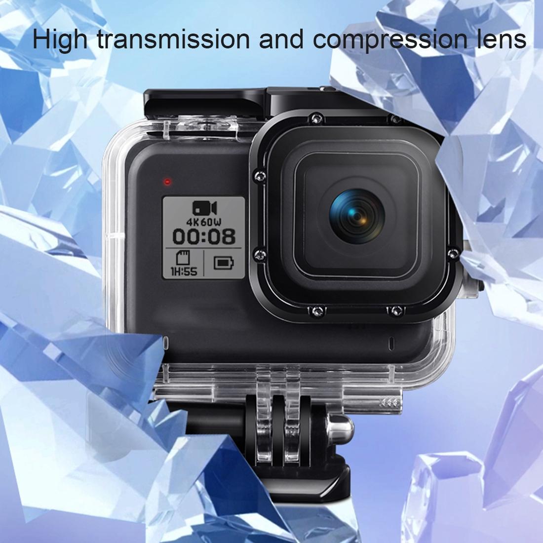 Waterproof Housing for Gopro Hero8 with Mount and Accessories