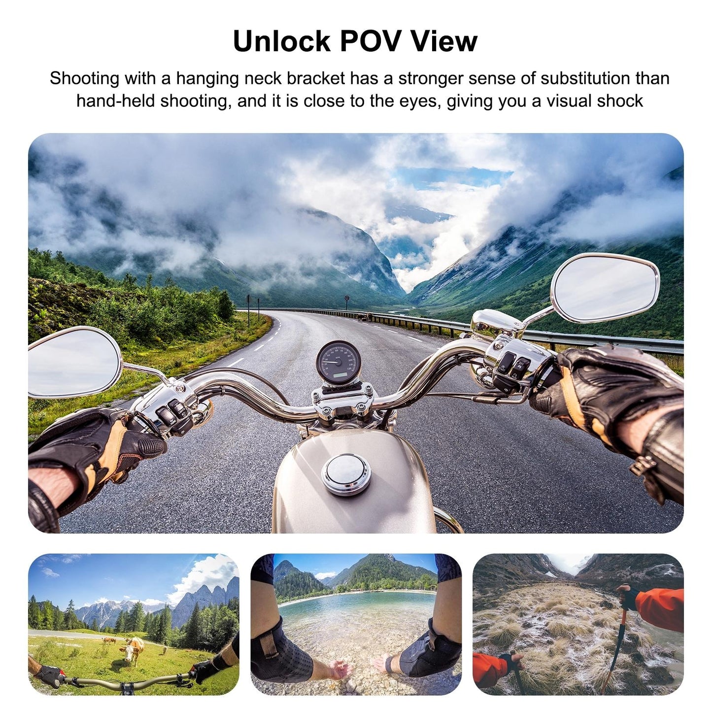 Universal Magnetic Collar Mount For Gopro And Phones