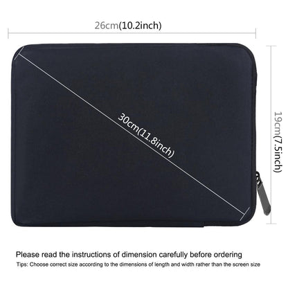 Zipper Sleeve Briefcase for Ipad Pro 9.7 and Other Tablets - Black