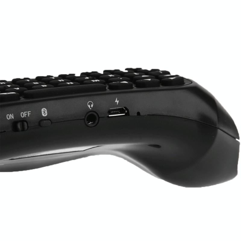 Bluetooth Keyboard for Ps4 Controller - Black
