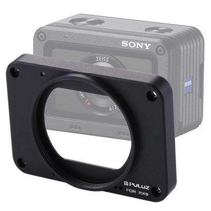 Sony Rx0 / Rx0 Ii Front Panel with Uv Filter and Sunshade - Black