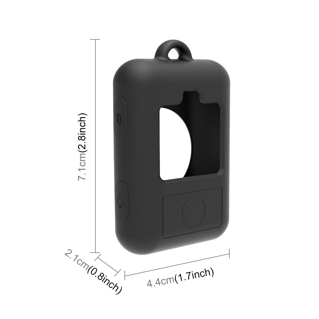 Protective Silicone Case for Insta360 one x X2 X3 with Rs Remote - Black