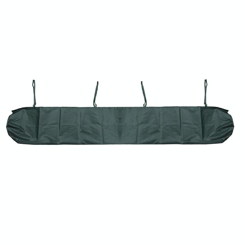 3m Retractable Waterproof Roller Blind Awning Cover - Black