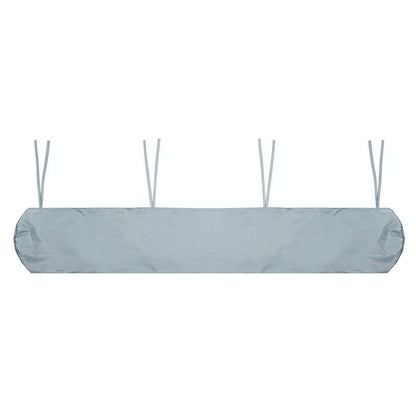 3m Retractable Waterproof Roller Blind Awning Cover - Black