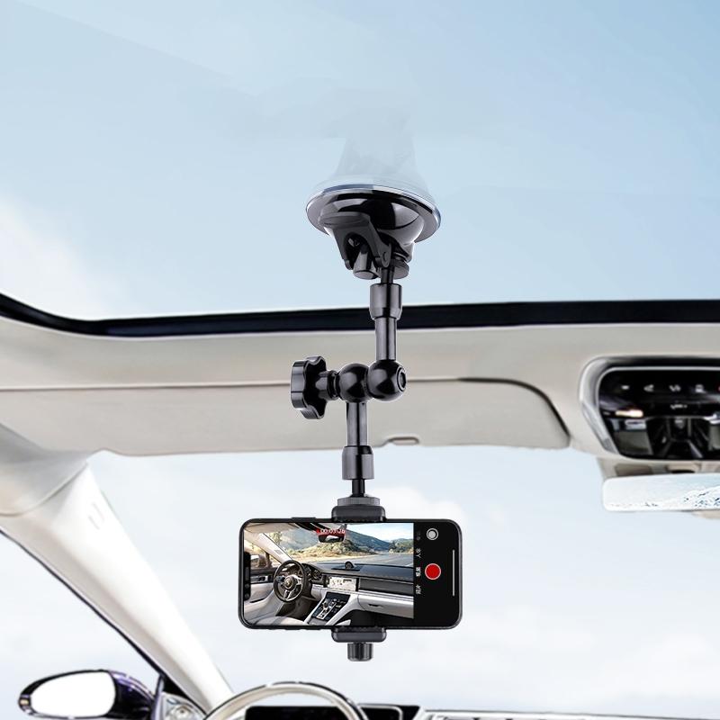 Articulating Magic Arm With Phone Clamp And Suction Cup