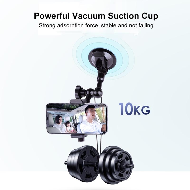 Articulating Magic Arm With Phone Clamp And Suction Cup