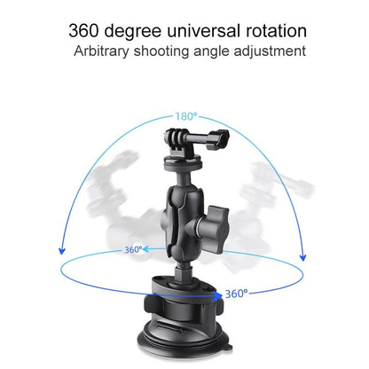 Steel Mount Holder with Tripod Adapter and Safety Buckle