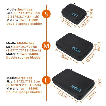 Portable Shockproof Waterproof Case for Dji Action - 28cm x 19.7cm x 6.8cm