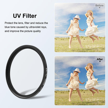 52mm Uv Lens with Cover for Insta360 Ace Pro