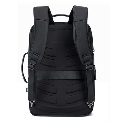 Large Capacity Business Laptop Backpack With Usb - Breathable Black 29X16X44Cm
