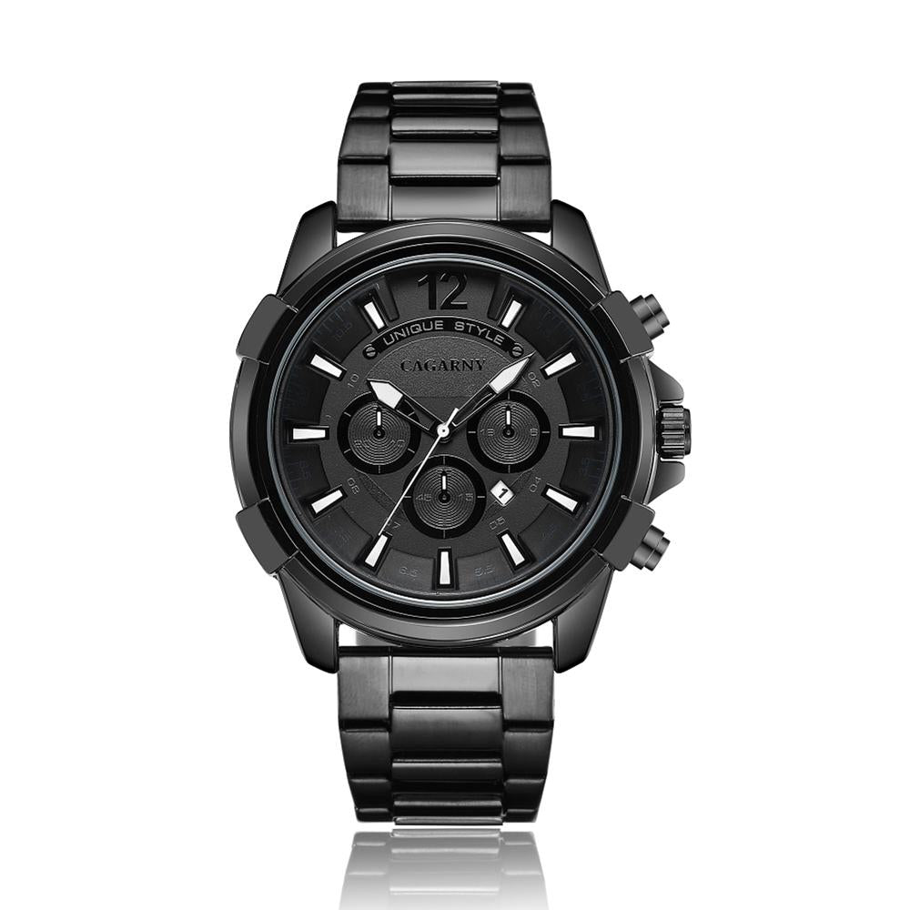 Stainless Steel Waterproof Quartz Watch - Fashionable Design - Wa6884Bb