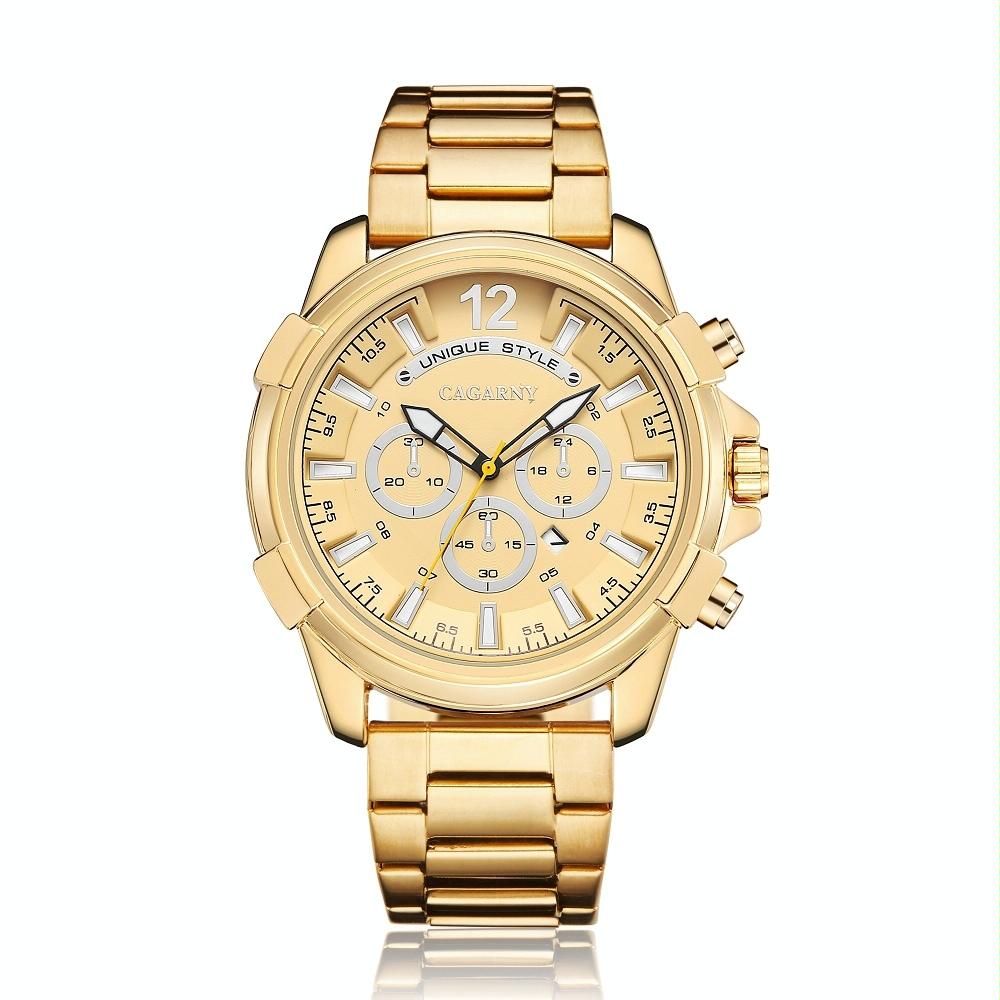 Stainless Steel Waterproof Quartz Watch - Fashionable Design - Wa6884Bb