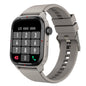 1.7 Inch Tft Hd Screen Smart Watch Support Bluetooth Calling / Blood Pressure Monitoring - Grey