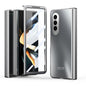 Foldable Electroplated 5g Case for Samsung Galaxy z Fold 4 - Silver