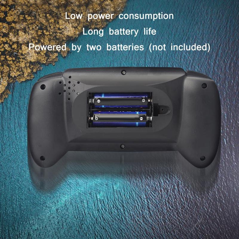 Kids Handheld Game Console With Large Screen - Electronic Toy - Black