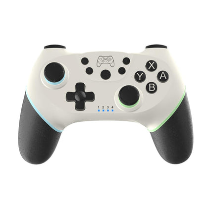 Wireless 6-axis Gamepad for Nintendo Switch - Silver Gray
