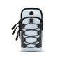 Reflective Cell Phone Arm Bag For Outdoor Fitness - Light Blue