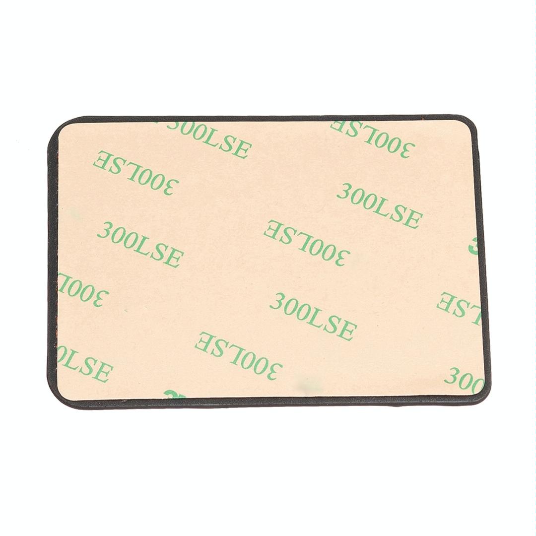 Frosted Card Bag Sticker For Mobile Phones - Black