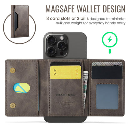 Rfid Card Bag Magsafe Compatible - Coffee