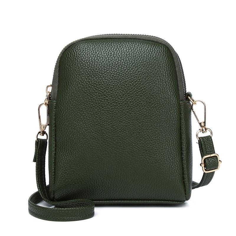 Iitchi Pattern Crossbody Bag For Ladies Fits Cell Phone - Black