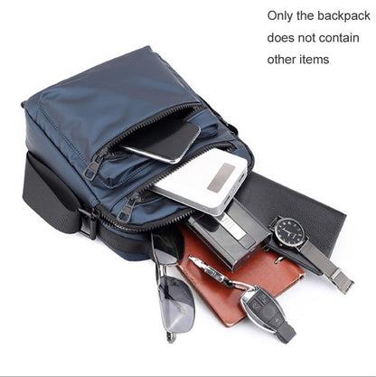 Men Oxford Cloth Crossbody Chest Bag Sporty And Versatile - Grey