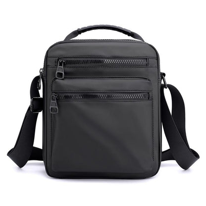 Men Oxford Cloth Crossbody Chest Bag Sporty And Versatile - Grey